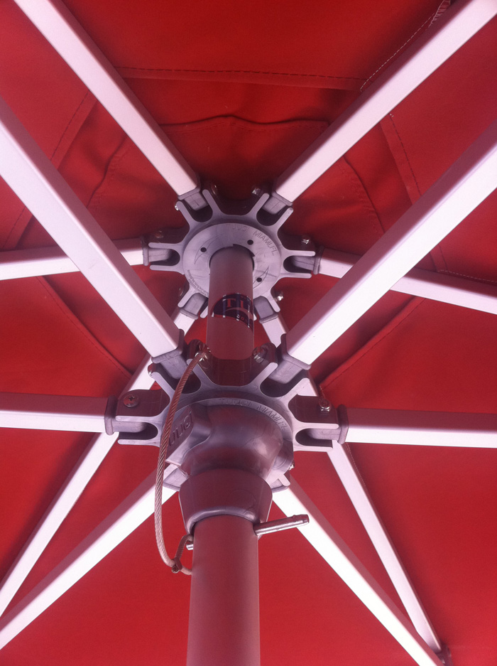 Umbrella spokes Jeff Thompson